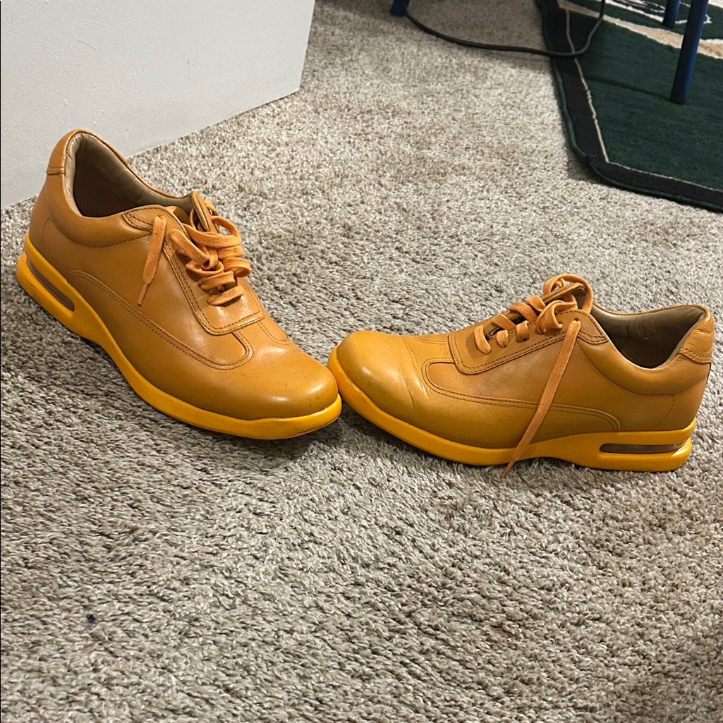 Stylish Orange Sneakers